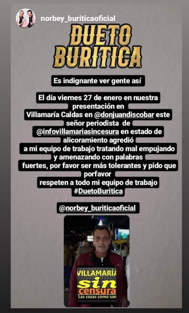 Dicen que fueron atacados