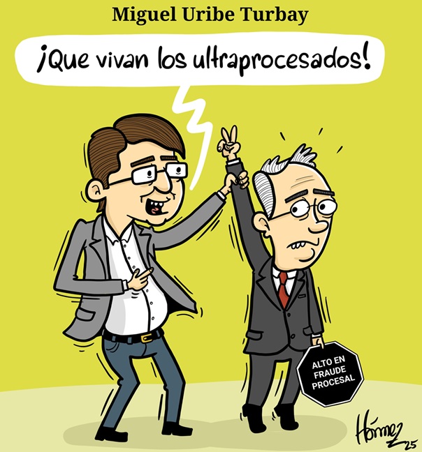 Caricatura 5 de junio del 2025: Miguel Uribe Turbay