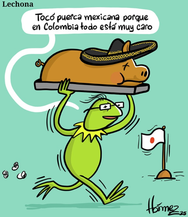 Caricatura 9 de septiembre del 2025: Lechona