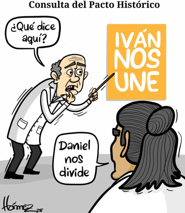 Caricatura 2 de octubre del 2025: Consulta del Pacto Histórico