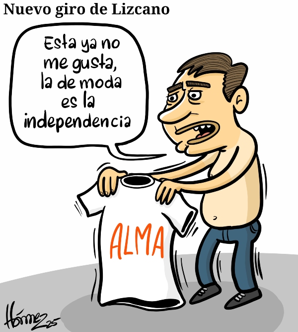 Caricatura 23 de noviembre del 2025: Nuevo giro de Mauricio Lizcano