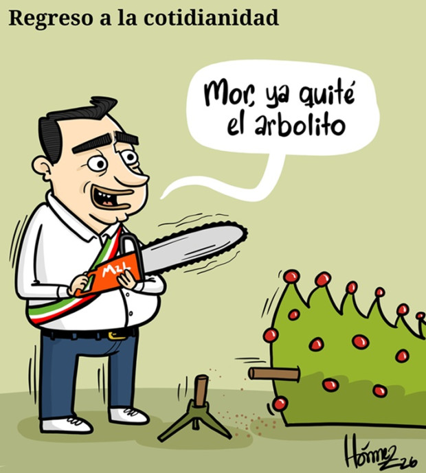 Caricatura 11 de enero del 2026: Regreso a la cotidianidad