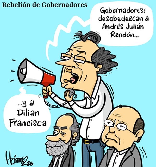 Caricatura 20 de enero del 2026: Rebelión de gobernadores