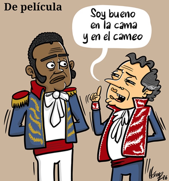 Caricatura 7 de marzo del 2026: De película