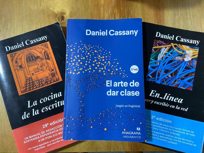 Foto | LA PATRIA Cassany, Daniel. El arte de dar clase (según un lingüista). Anagrama, 2021. 