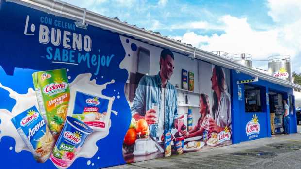 Punto de Venta Celema en su Planta de Alta Suiza en Manizales.