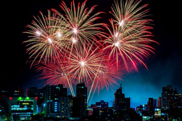 El Show de Luces es organizado por la Central Hidroeléctrica de Caldas (Chec).