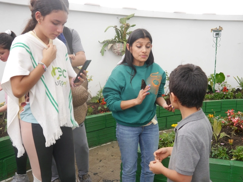 El mariposario del Ecoparque Los Yarumos abrió este jueves al público, la entrada es gratis. Cuenta con especies nativas, en el interior hay una cascada.