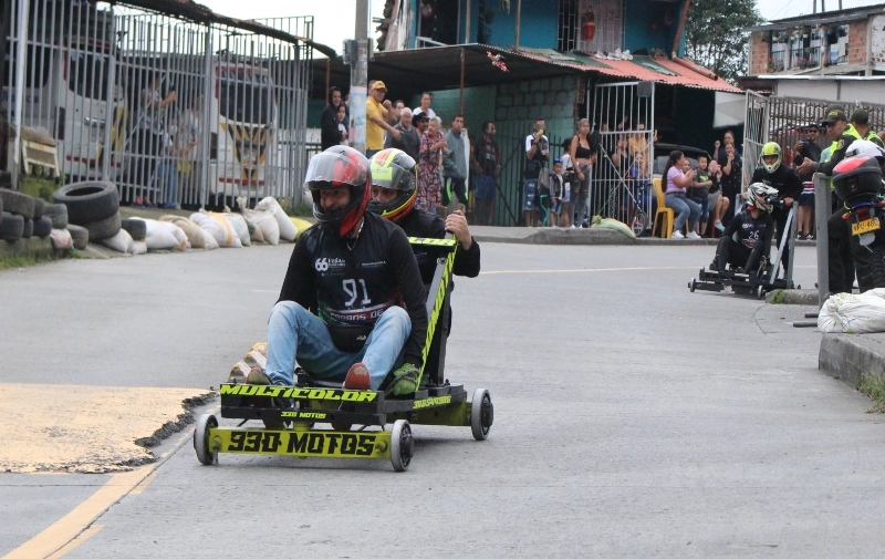 Gerónimo Castro y Sebastián Cuesta, los campeones en balineras.