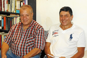 Álvaro Franco y Víctor Hugo Ramírez.