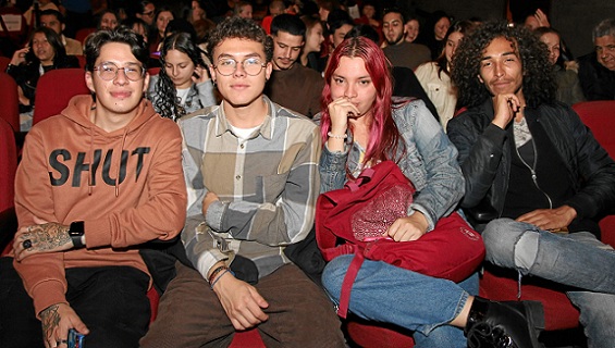 Fotos | Argemiro Idárraga | LA PATRIA Juan José Osorio, Sergio Alejandro Salazar, Angela Patricia Becerra y Felipe Pérez.