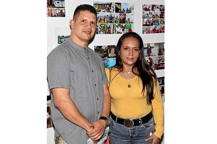 Germán Correa y Azucena González.