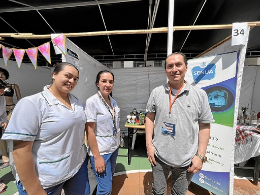 Valentina Jaramillo, Paola Andrea Ríos y Francisco Suárez.