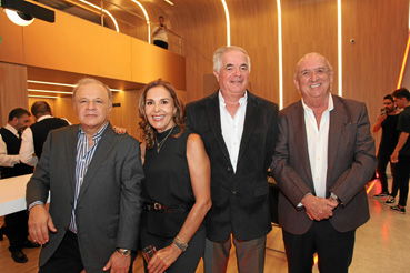 Mario Santacoloma Osorio, María Teresa Sánchez Prieto, Diego Trujillo Estrada y Enrique Jaramillo Villegas.