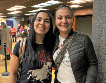Carolina González y Jenny Suaza.