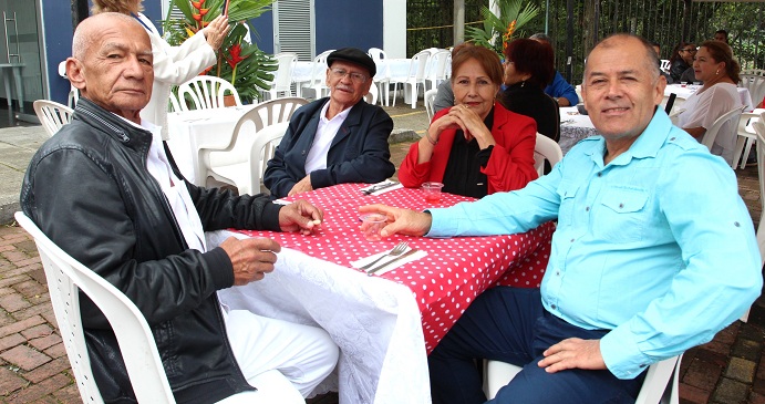 Fabio Néstor Potosí Gutiérrez, Alberto Vergara Carvajal, Eunice Pineda y Plinio Enrique Peña.