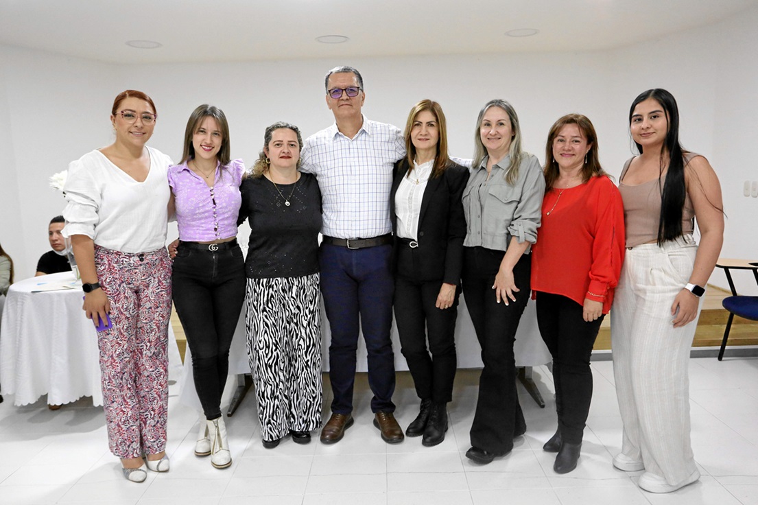 Yuliana Estrada, Pamela Sepúlveda, Sandra Milena Alzate, Fernando Martínez, Emperatriz Toro, Juliana Valencia, Ligia Ramírez y Katherine Tabares.