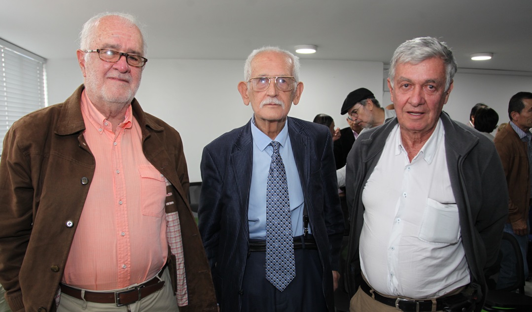 Óscar Gómez, Fabio Ramírez Ramírez y Ramiro Henao.