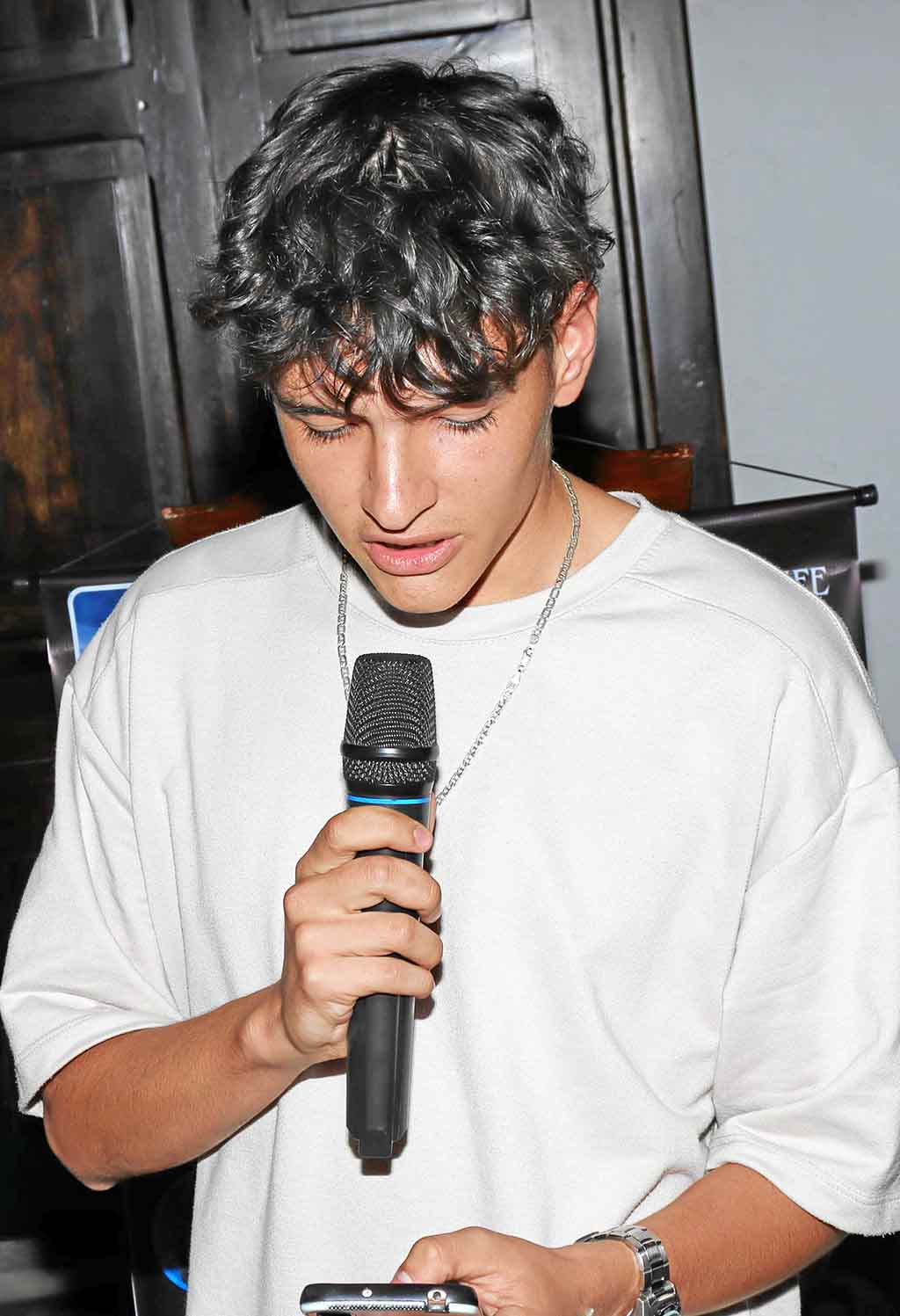 Segundo puesto: Miguel Calderón de la I.E. Sara Ospina Grisales.