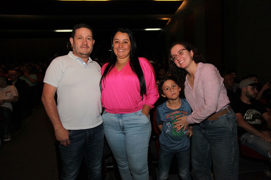 José Salazar, Lina Lorena Díaz, David Hernández y Valentina Londoño.