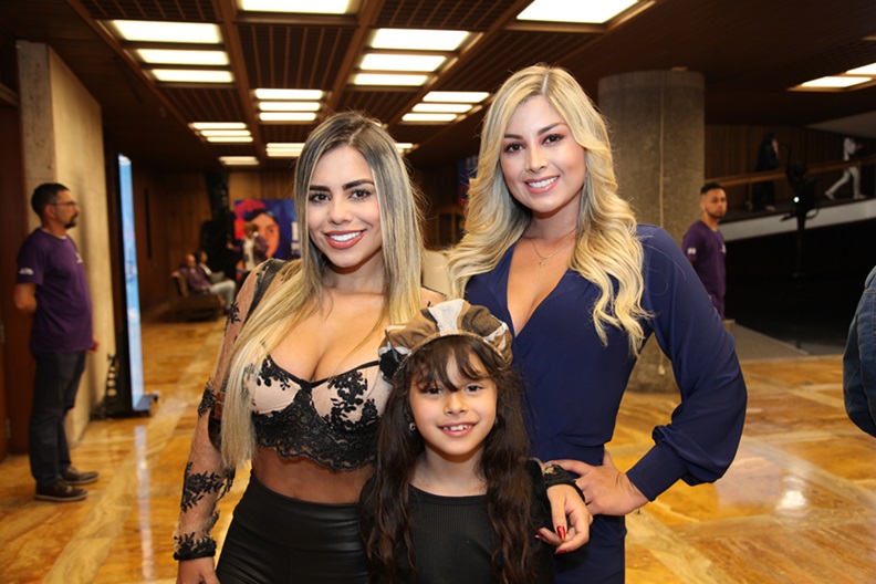 Paola Zuluaga, Antonella Zuluaga y Katherine Zuluaga.