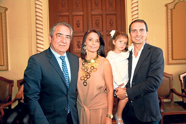 Jorge Hernán Botero Restrepo, Claudia Villegas Hauss, Belén Botero Garcia y Martín Botero Villegas.