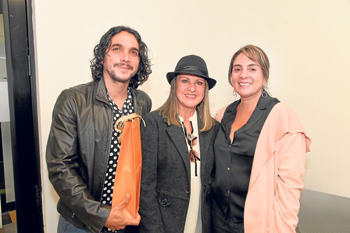 Julián Muñoz, Marina Jiménez Buitrago y Diana Lorena Duque.