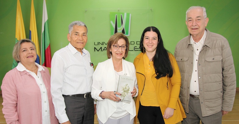 Beatriz Eugenia Hernández, Jesús Hernández, Fanny Bernal Orozco, Leticia Blandón y Efraín Valcre.