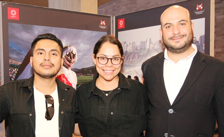Johan Celis, Maira Flórez y Jhónathan Ballesteros.