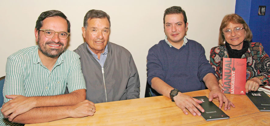 Fotos | Argemiro Idárraga | LA PATRIA Martín Franco, Jorge Albero Franco, Andrés Franco y Luz Helena Vélez.