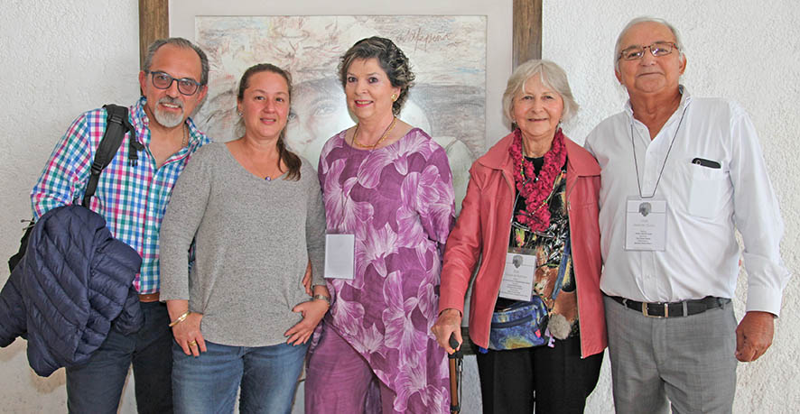 Juan Hernando Morantes, Marcela Gómez, Olga Lucía Estrada, Elcy Duque de Ramírez y Jorge Jaramillo Durán.