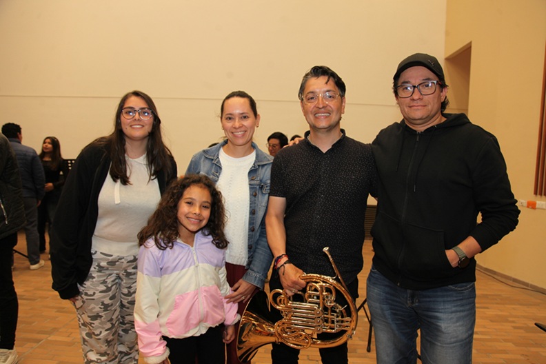 Nohora Isabel Duque, Aura Sofía Gil, Luciana Sánchez, Luis Fernando López y Héctor Fernando Sánchez
