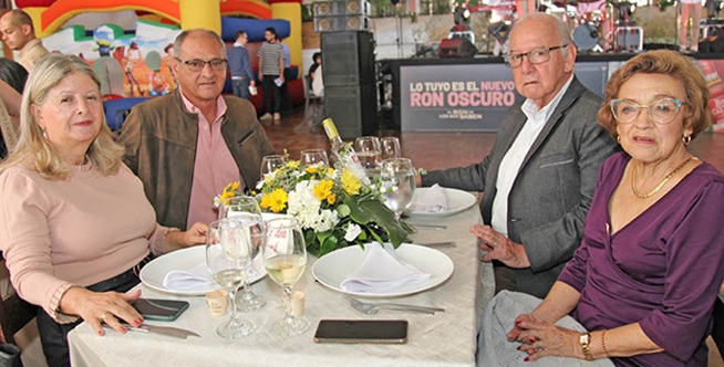 Cielo Esperanza Aristizábal, Luis Alfredo López, Roberto Sarabia y Martha Sarabia.