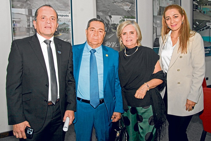 Hernán González, Álvaro González Álzate, Marleny Bermúdez y María del Pilar Salgado