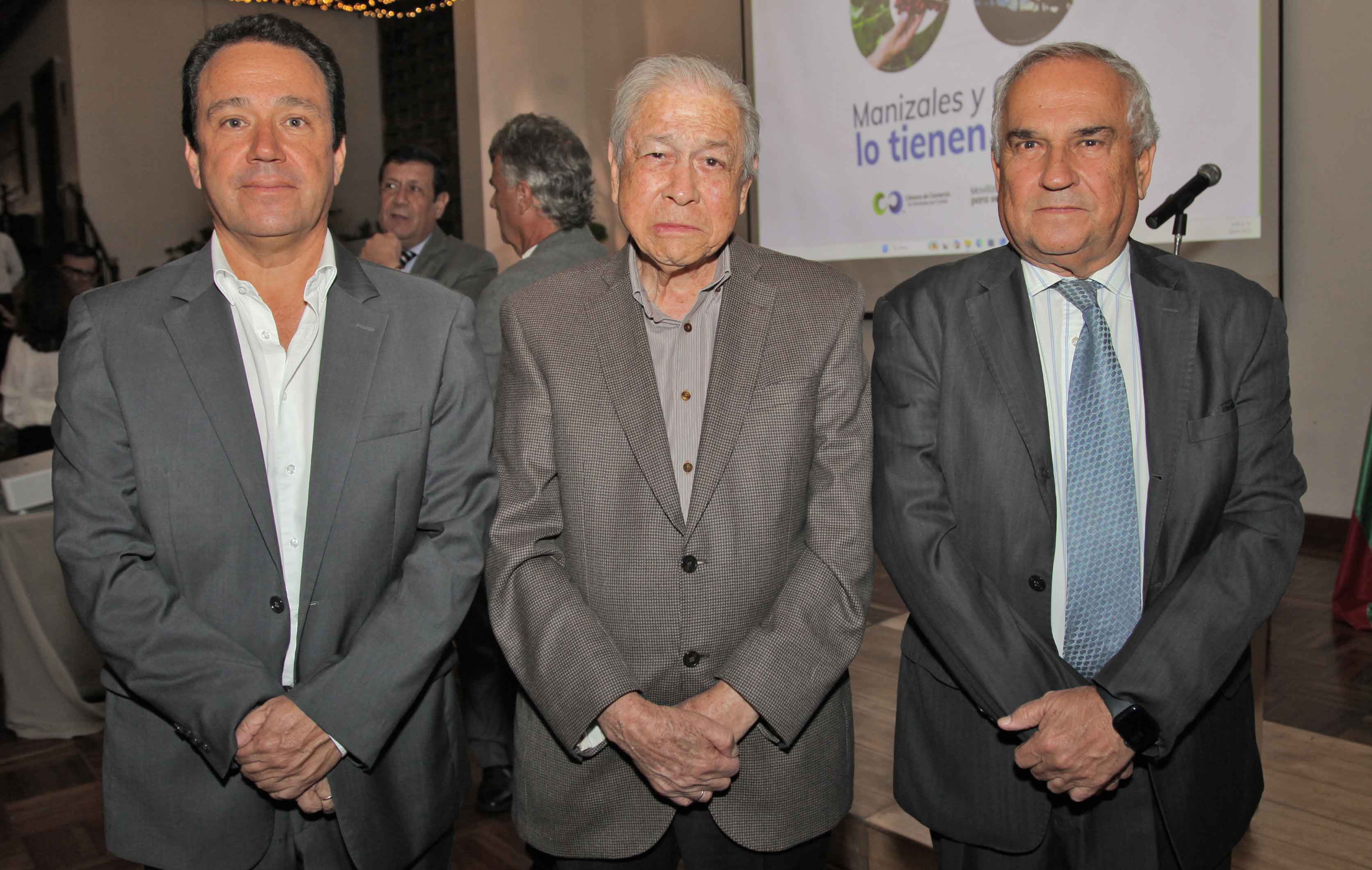 Germán Maldonado, Néstor Buitrago y Darío Gómez.