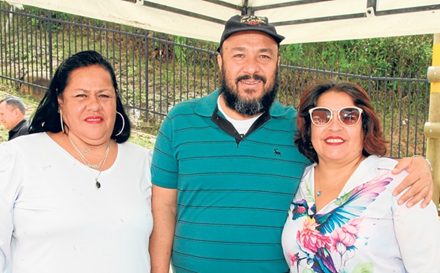 Martha Cecilia Chica, José Palacio y Anayibe Chica.