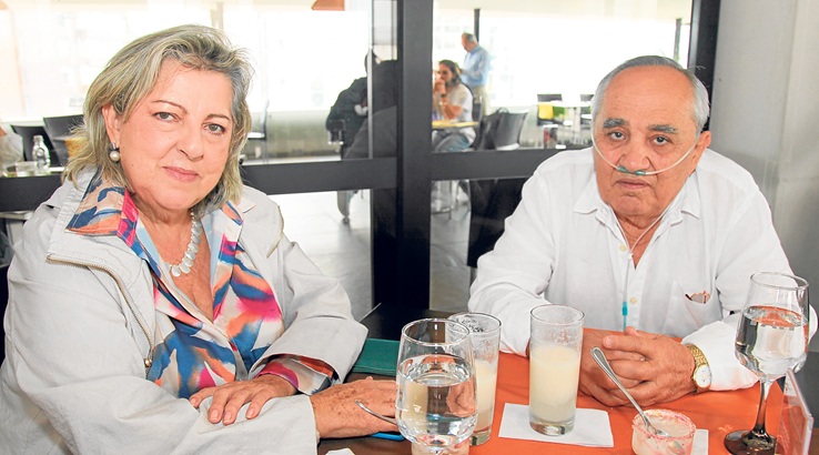 María Clemencia Gómez y Marino Villegas.