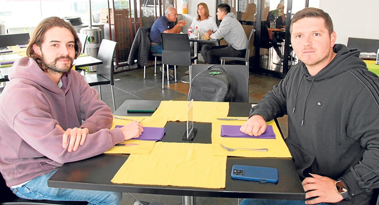 Juan José Restrepo y David Gutiérrez.