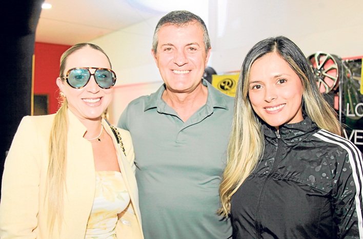Natalia Toro, Oscar Ramírez y Pilar Gómez.