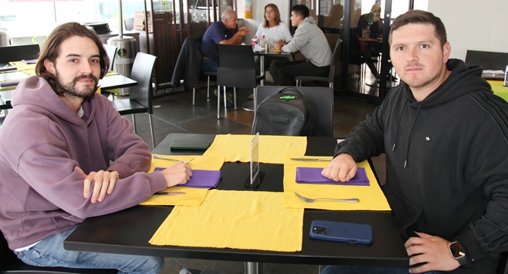 Juan José Restrepo y David Gutiérrez.