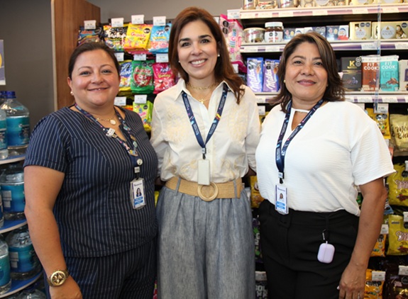María José Acero, Irene Zubillaga y Gloria Castro