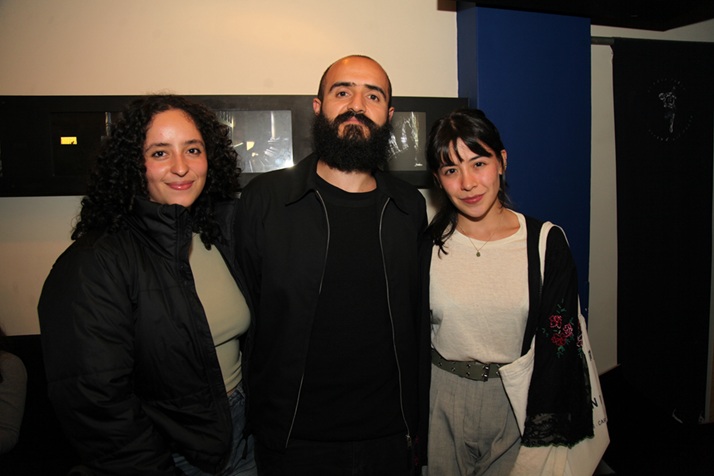 Sofía Acevedo, Daniel Montoya y Ana María Menjura.