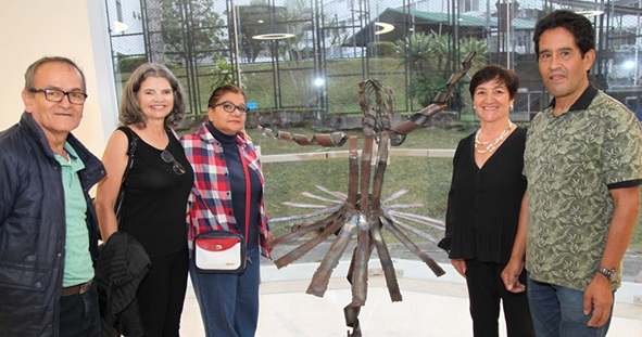 Guillermo Verano, Luz Elena Naranjo, Claudia Victoria Molina, Adela María Ceballos y Carlos Martínez.