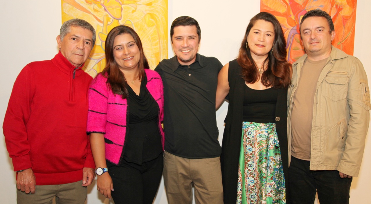 Germán Castro, Natalia Castro, Alejandro Castro, Valentina Castro y Juan Mateo Giraldo.