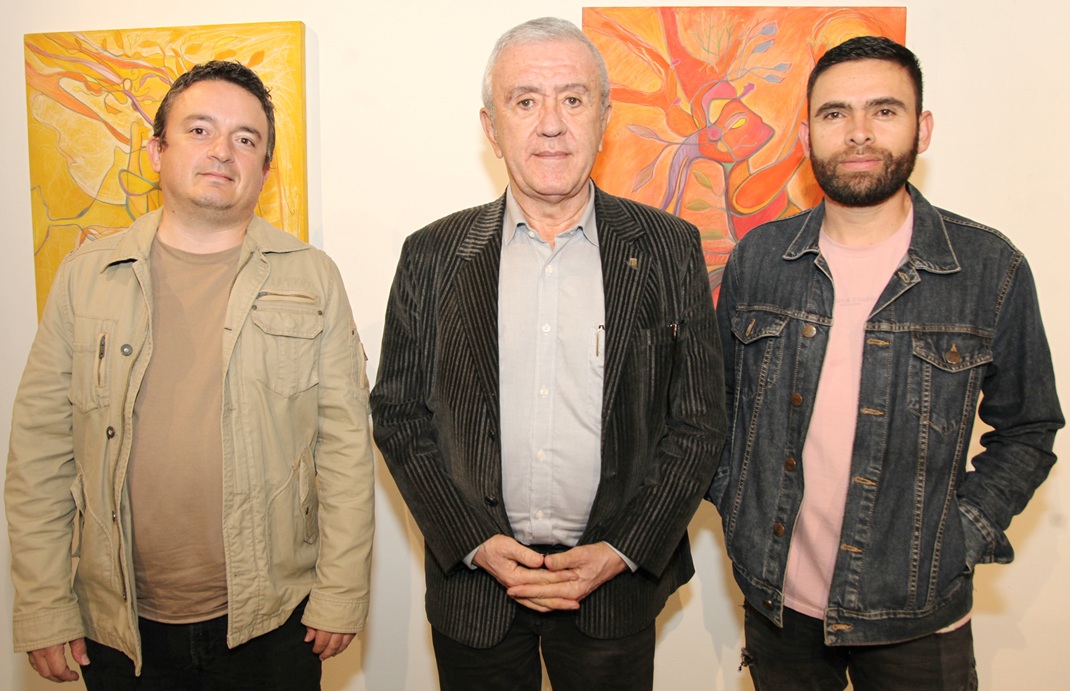 Juan Mateo Giraldo, Juan Jiménez y Víctor Agudelo.
