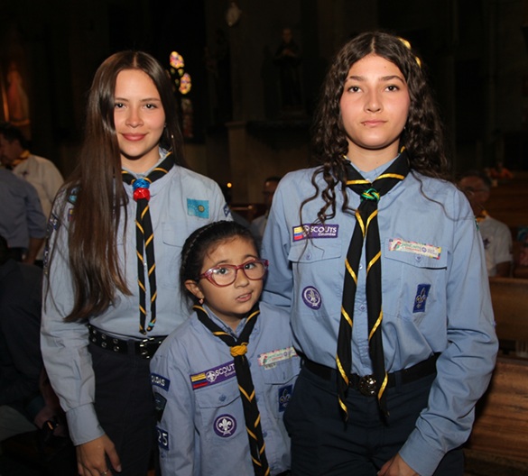 Danna Isabella Ocampo, Isabella Castaño y María Fernanda Meza.