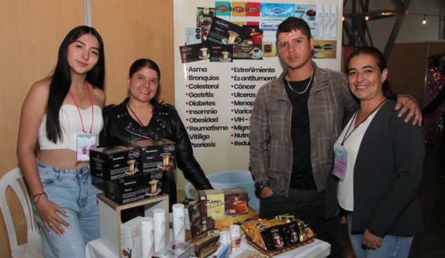 Zaira López, Katerin Rivillas, Sergio Rivillas y Yoslady Rodríguez.