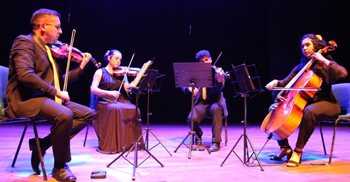 Cuarteto de Cuerda de la Orquesta del Triángulo del Café.