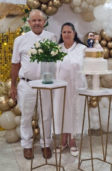 Rubiela Tabares y Luis Ángel Marín.