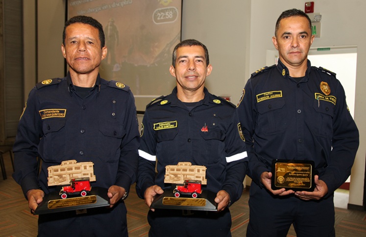 Jorge Iván Quintero, Carlos Fernando Quintero y Róbinson Aguirre.